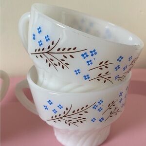 Vintage Floral Teacups vintage